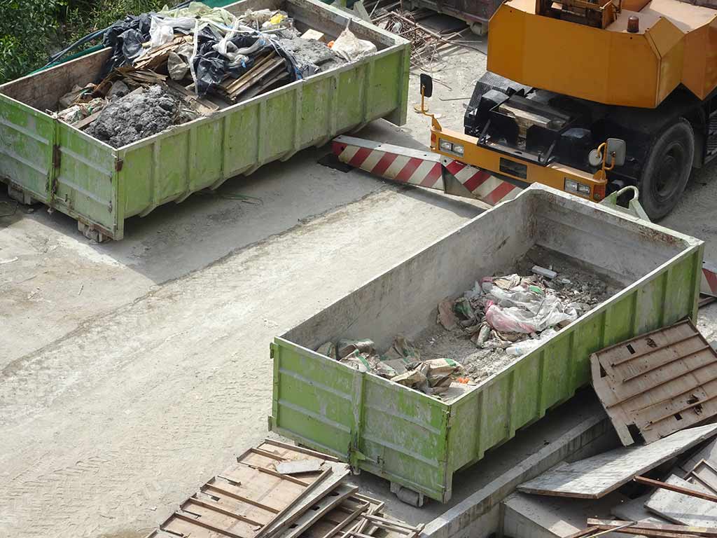 Demolition Commercial Development Roll-Off Dumpsters
