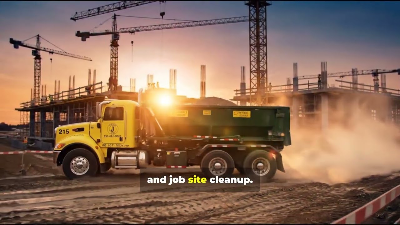 Dumpsters For Job Site Cleanup Front