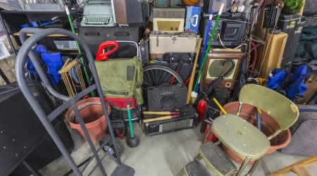 Clutter in need of a dumpster rental in Mobile, AL